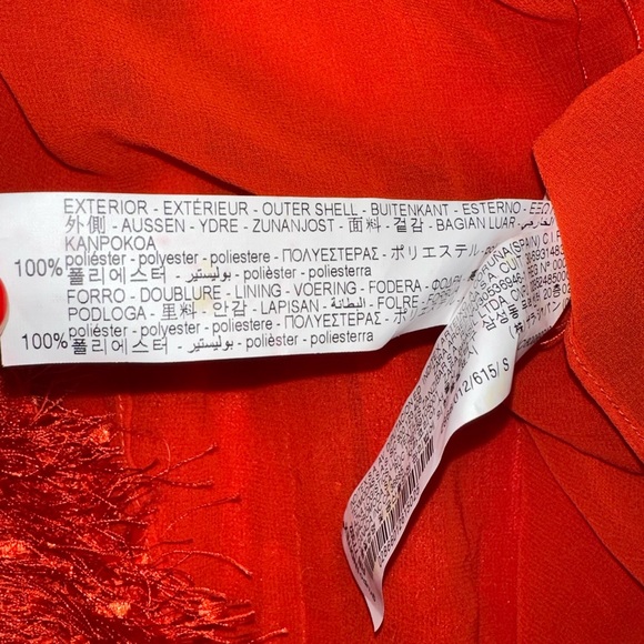 Zara Fringe Halter Blogger Favorite Mini Dress - Picture 9 of 16